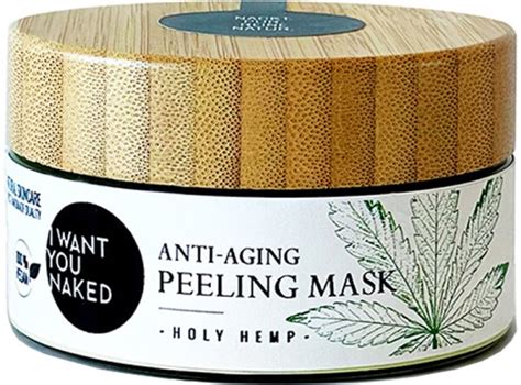 I Want You Naked Holy Hemp Anti Aging Peeling Maske 100 Ml