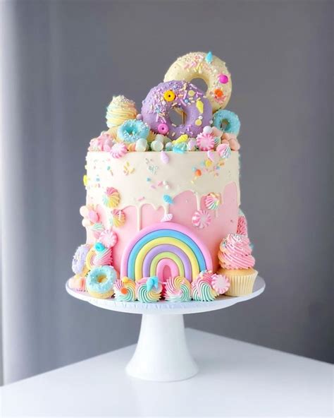 Candy Land Cake Colorful And Fun Birthday Cake