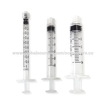 Ce Luer Lock Syringe Sterile Hypodermic Syringes With Needle For Single