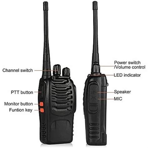 Hyundai Wireless Licence Free Walky Talky 3 Km Approx At 8232 Piece