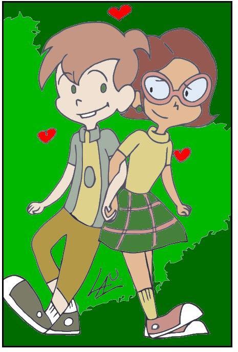 Rudy and Penny - #RudyTabudy #PennySanchez #ChalkZone on #Nickelodeon ...