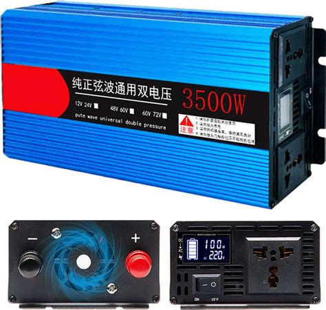 2200w3000w3500w Pure Sine Wave Power Inverter Dc 12v 24v