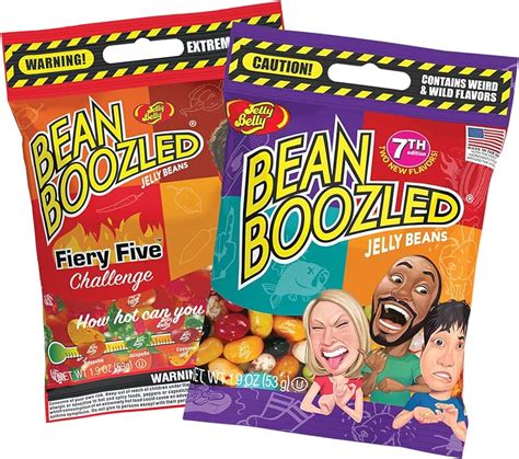 Bean Boozled And Fiery Five Th Edition Assorted Flavor Jelly Beans