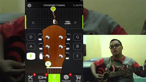 Cara Mudah Stem Gitar Dengan Aplikasi Android Guitartuna Youtube