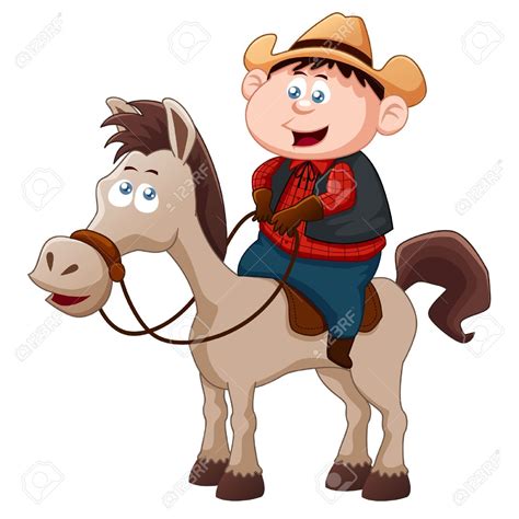 cowboy riding horse clipart 20 free Cliparts | Download images on ...