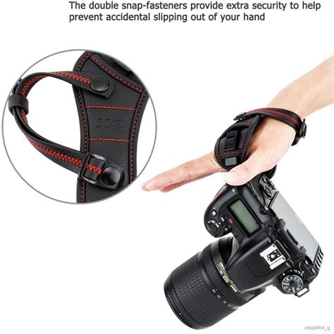 JJC Adjustable Camera Strap Quick Release Hand Wrist Strap Camera Belt