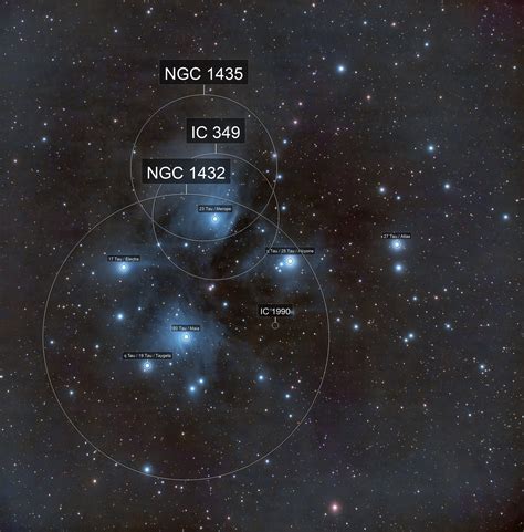 Pleiades Messier 45 Oscar Calzón Astrobin