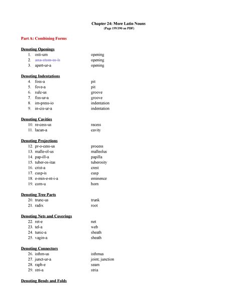 Chapter More Latin Nouns Chapter More Latin Nouns Page