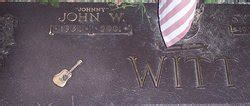 John Wayne Johnny Witt 1931 2001 Monumento Find A Grave