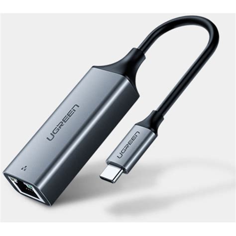 Ugreen Zewn Trzna Karta Sieciowa Usb C Ethernet Rj Gbps Szary