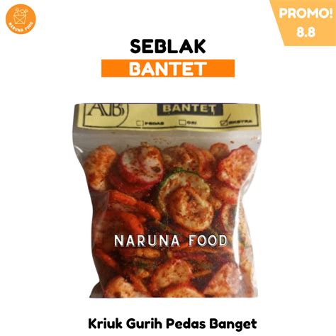 Jual PROMO 10 10 MAKARONI Bantet Kerupuk Seblak Bantet Pedas 70gr