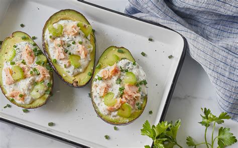 Salmon Stuffed Avocados Coles Seafood