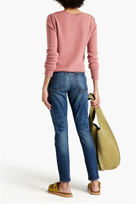 RAG BONE Cate Cropped Mid Rise Skinny Jeans THE OUTNET