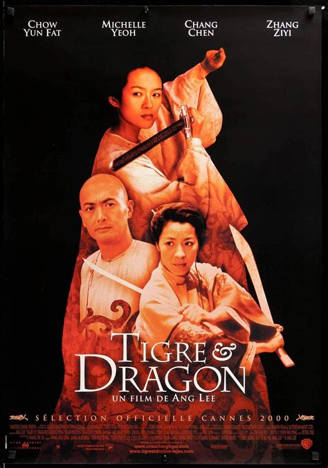 Crouching Tiger, Hidden Dragon (2000) Original French Movie Poster ...