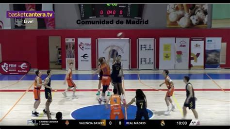 U15M VALENCIA BASKET Vs REAL MADRID Torneo FLL 2019 BasketCantera