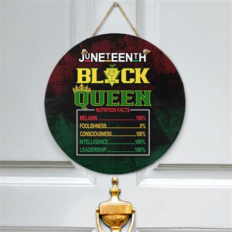 Africa Zone Hanging Door Sign Chi Eta Phi Nutrition Facts Juneteenth