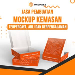 Jasa Pembuatan Mockup Kemasan Cocok Untuk Bisnis Online