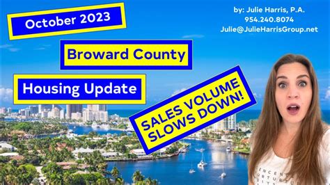 South Florida Housing Market Update October 2023 Julie Harris