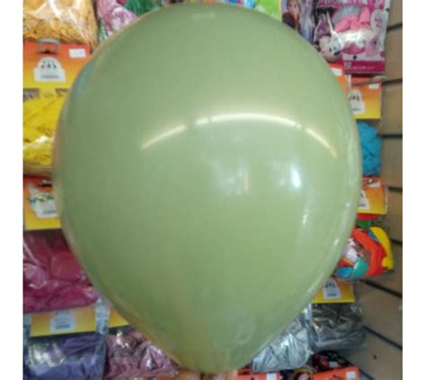 Palloncino 30cm Verde Eucalipto Biodegradabile 100pz