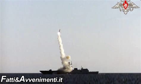 Russi Testano Missile Ipersonico Zircon Non Intercettabile Dai Sistemi