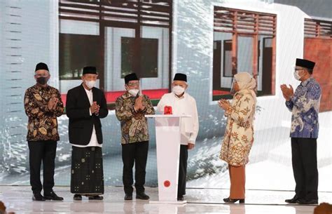 FOTO Wapres Maruf Amin Resmikan 1 014 Balai Latihan Kerja Komunitas