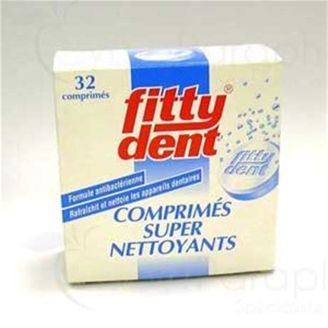 Fittydent Super Nettoyant Comprim Effervescent Super Nettoyant Pour