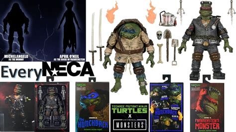 See Newer Video Every NECA TMNT Universal Monsters Teenage Mutant