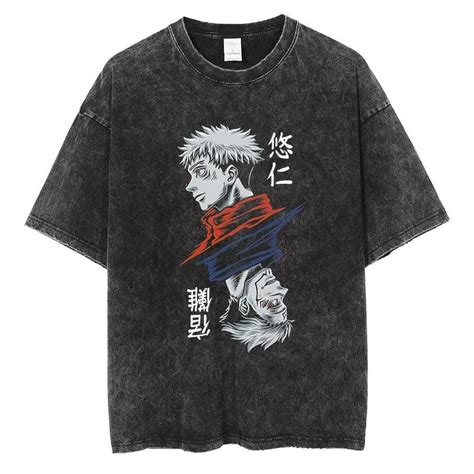 Camiseta De Anime Jujutsu Kaisen Camiseta Lavada De Gojo Satoru