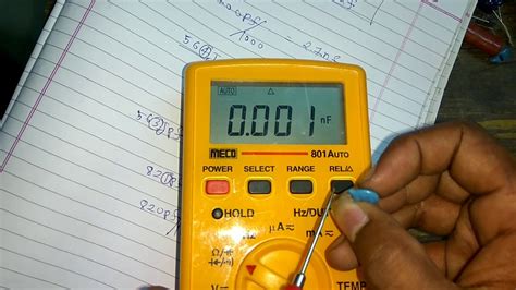 ☑ How Test Capacitor Using Digital Multimeter