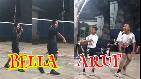 Bellah Vs Aruf Tournamen Badminton Menyambut Bulan Ramadhan Youtube