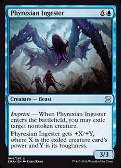 Magic The Gathering New Phyrexia Single Card Rare Phyrexian Ingester 41