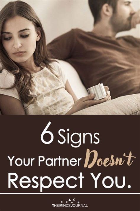 Signs Your Partner Doesnt Respect You The Minds Journal Respect