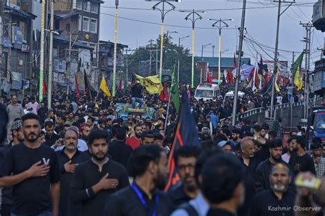 In Photos 8th Muharram Procession Taken Out On Traditional Route In