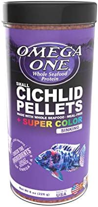 OMEGA One Super Color Cichlid Pellet Sinking Small 16 25oz Amazon Ca