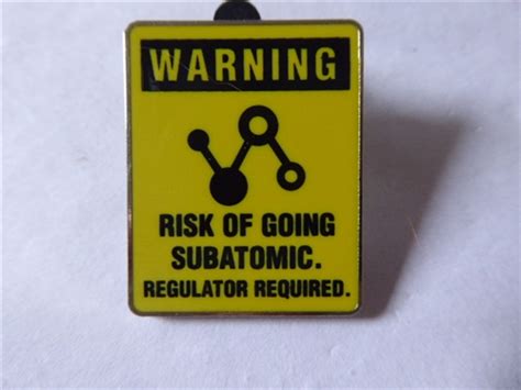 Disney Trading Pin Warning Risk Of Going Subatomic