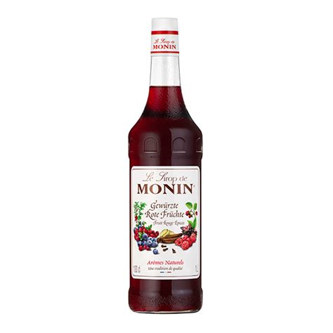 Monin Sirup Spiced Red Berries L Online Kaufen Frogcoffee De