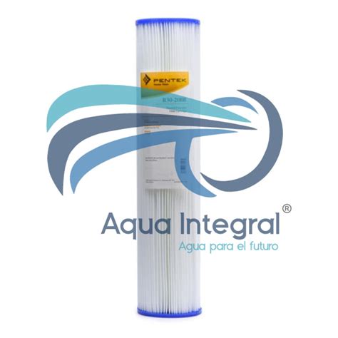 Cartucho Para Filtro De Agua R30 Big Blue 20 Pentair Poliester Plisado