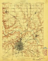 Old Historical Maps of Springfield, IL | Pastmaps