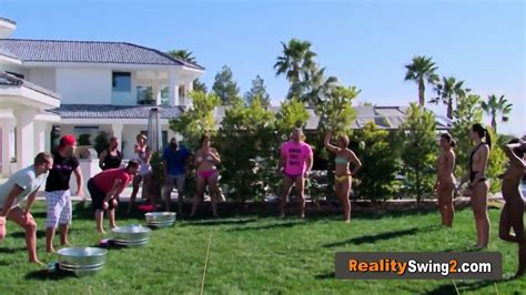 Hannah And JJ Toy Around With Other Horny Swingers Before The Party