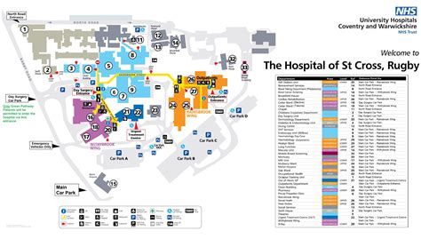 University Hospital Map