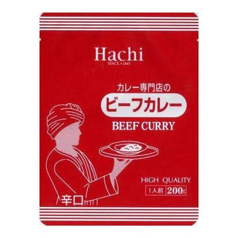 ハチ食品 カレー専門店のビーフカレー 辛口 200g 1食 5678534ぱーそなるたのめーる 通販 Yahooショッピング