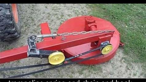 Homemade Side Cutter Mower Build Youtube