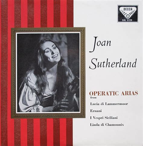 Joan Sutherland Operatic Arias Vinyl Discogs