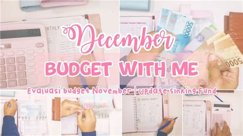 Budgeting Desember Evaluasi Budget November Update Sinking