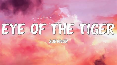 Survivor Eye Of The Tiger Lyrics YouTube