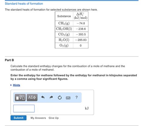 Solved Part A What Volume Of Methanol Is Formed If Chegg