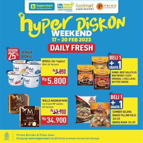 Promo Jsm Hypermart Februari Hyper Diskon Weekend Mulai