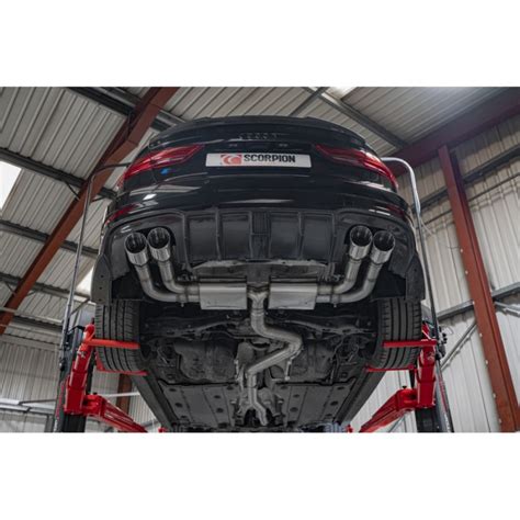 Scorpion Audi S3 8v Saloon Exhaust Non Res Gpf Back Valved Saus096