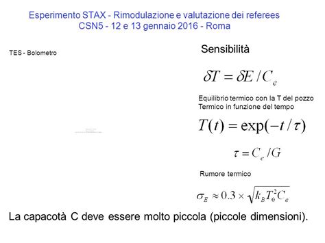 Esperimento Stax Rimodulazione E Valutazione Dei Referees Csn E