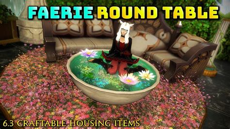 FFXIV Faerie Round Table 6 3 Housing YouTube